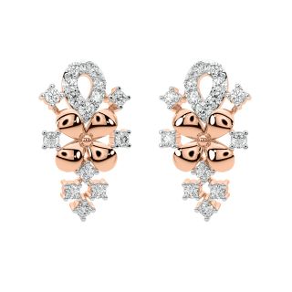 Jerod Round Diamond Stud Earrings